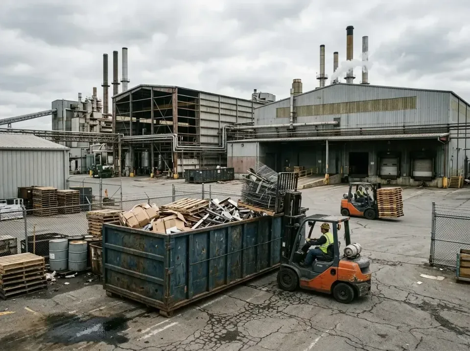 industrial-factory-scrap-conta-003 — frequently asked questions, Cheap Roll-off Dumpster Rentals in North Chicago, IL